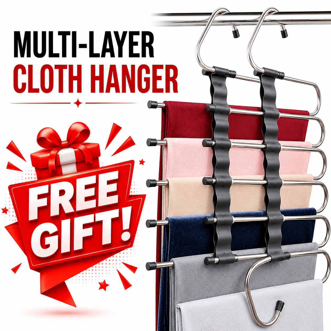 5 in 1 hanger
