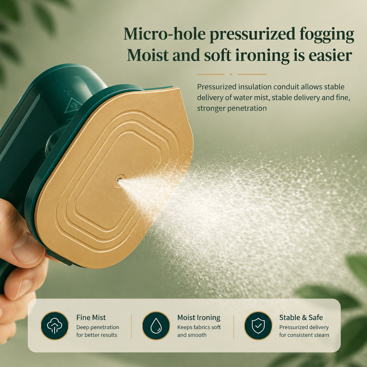 Portable Mini Iron Steamer