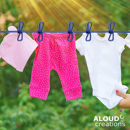 Mini iron steamer + cloth drying line
