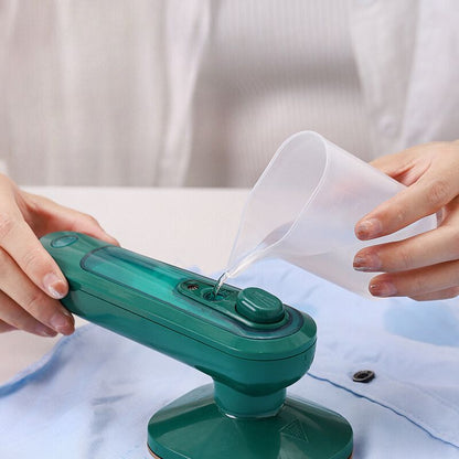 Mini iron steamer + cloth drying line